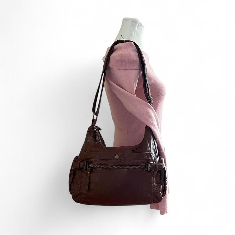 Bueno Dark Brown Shoulder Bag